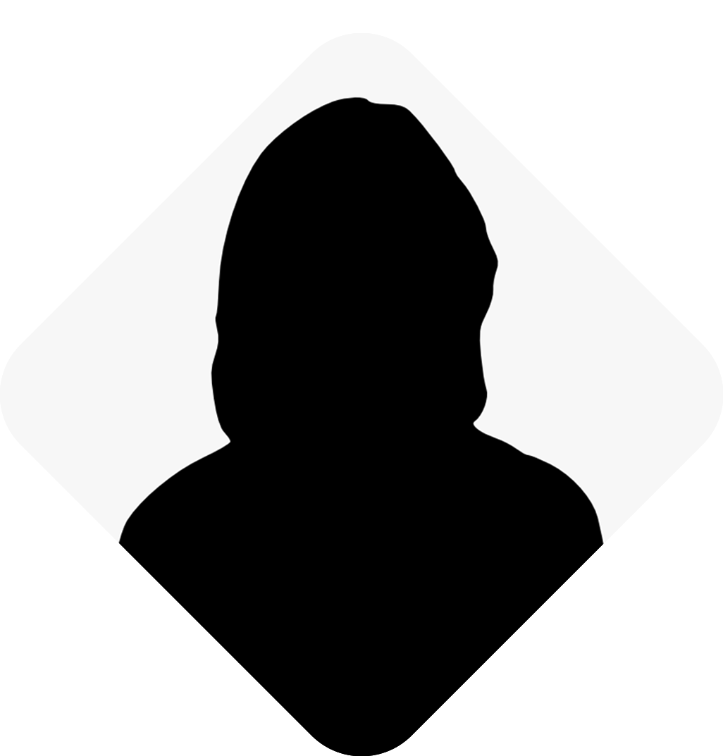 Woman headshot silhouette