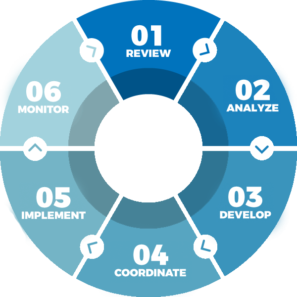 Process Wheel Graphic