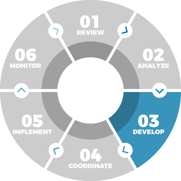 Step 3 Process Wheel Graphic