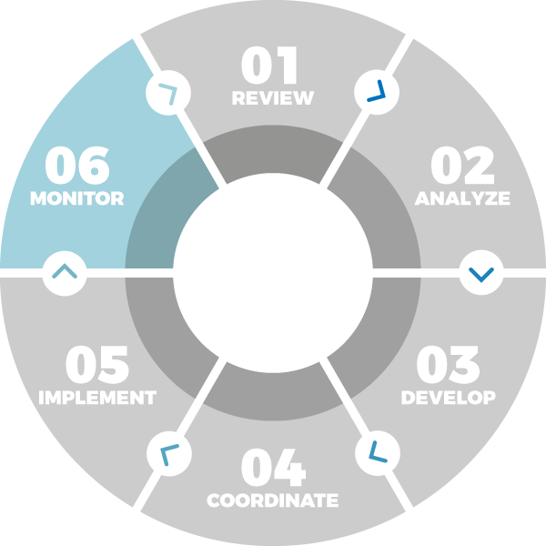 Step 6 Process Wheel Graphic