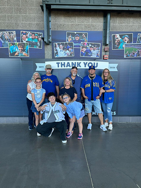 Keri and her family