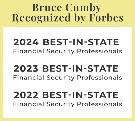 Image showing Bruce Cumby's Forbes' recognitions