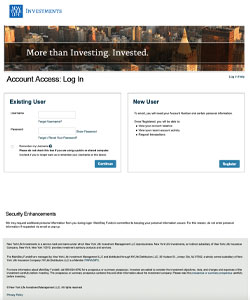client login- mainstay