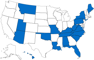 map of services