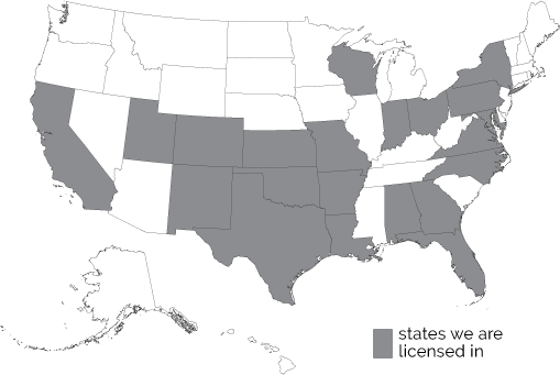 map of services