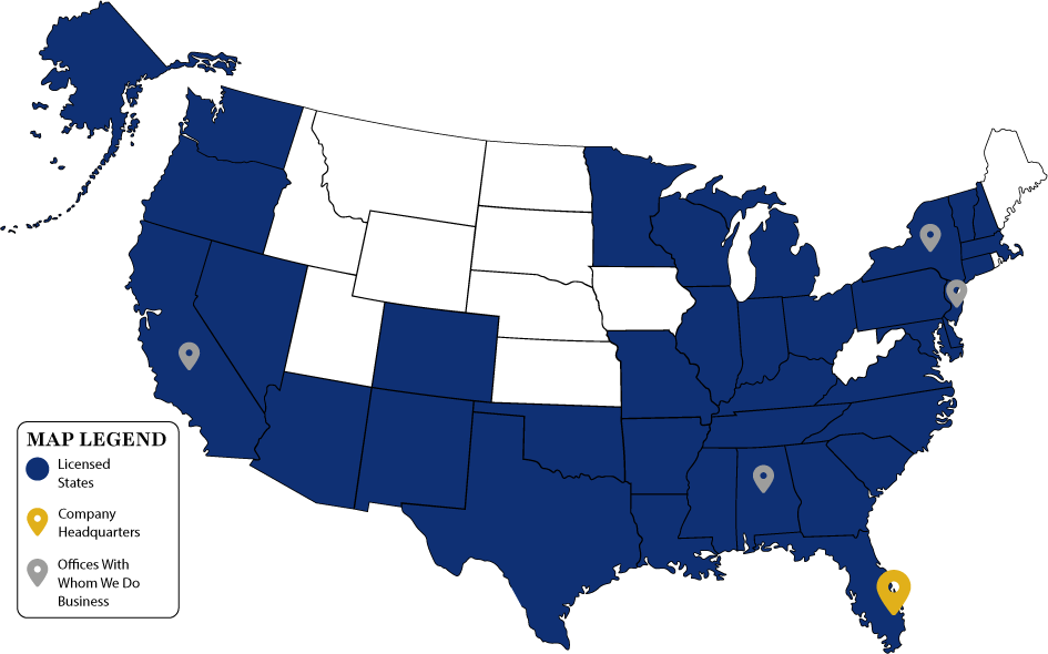 map of services