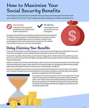 Maximize Your SS Benefits > PDF Thumb