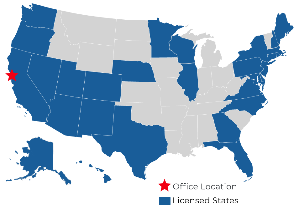 Where We Do Business map