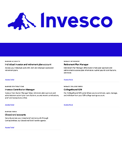 login thumbnail- invesco