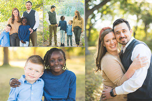 family photo collage