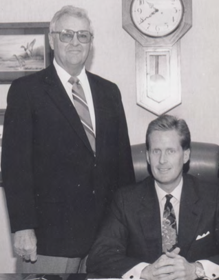 Rick and his father, Max Paulsen.