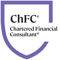 Chartered Financial Consultant (ChFC) designation badge