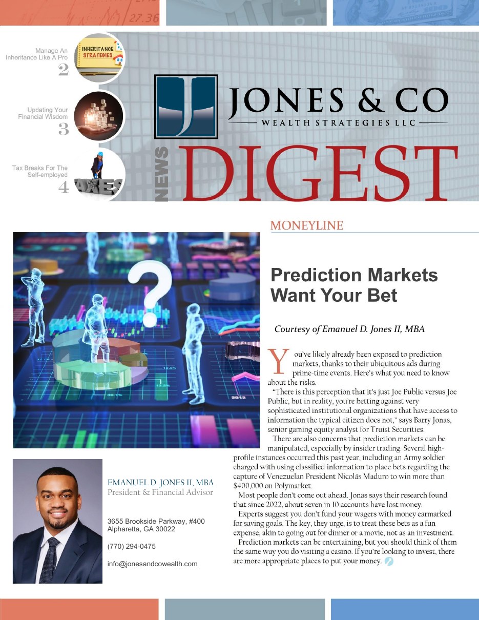Cover of the April 2026 Jones & Co Digest