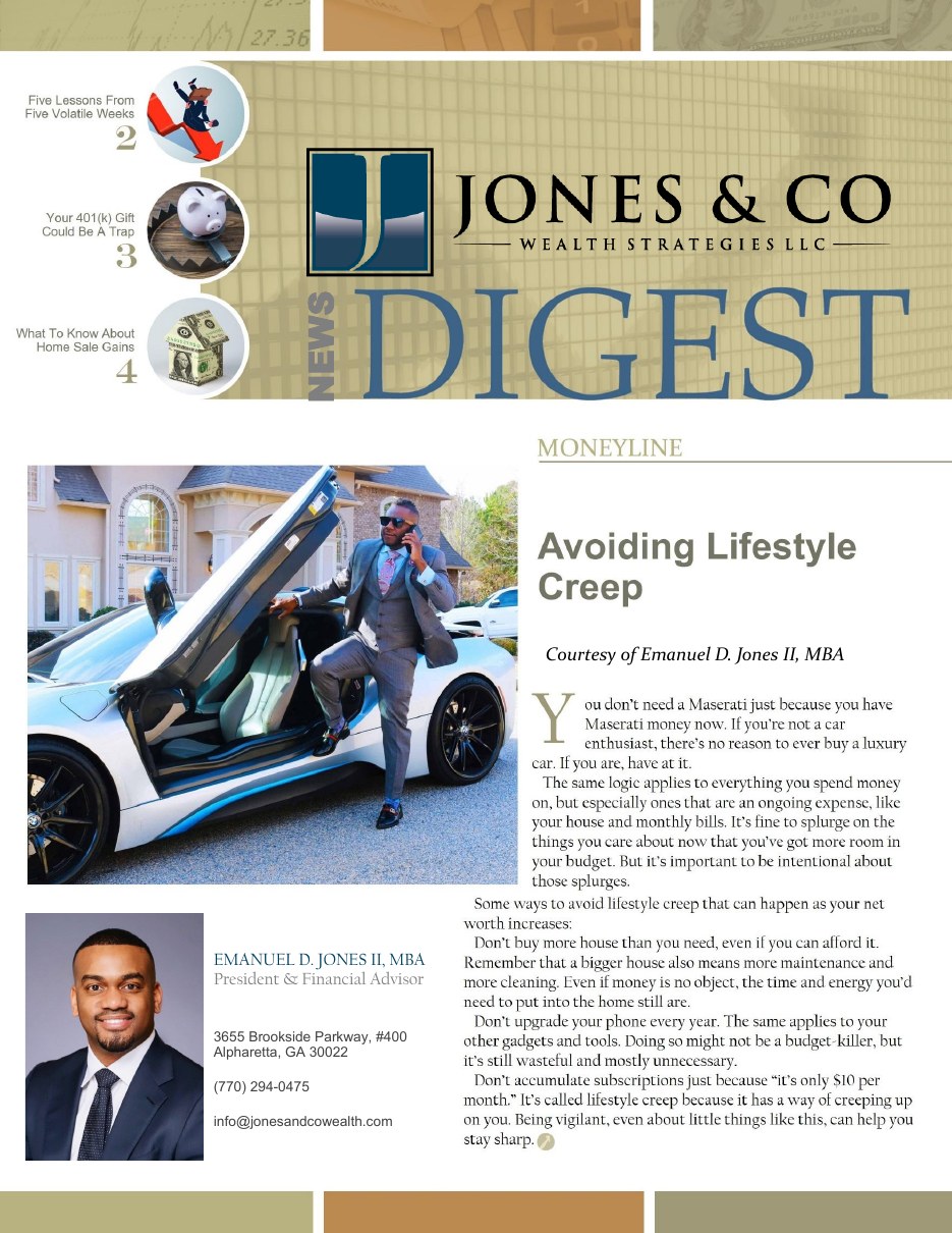 Cover of the August 2026 Jones & Co Digest
