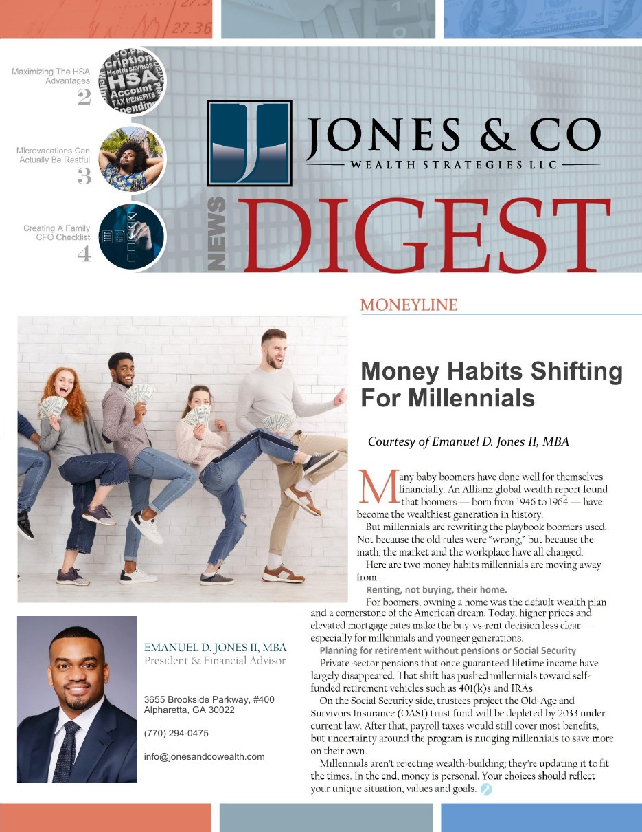 Cover of the February 2026 Jones & Co Digest