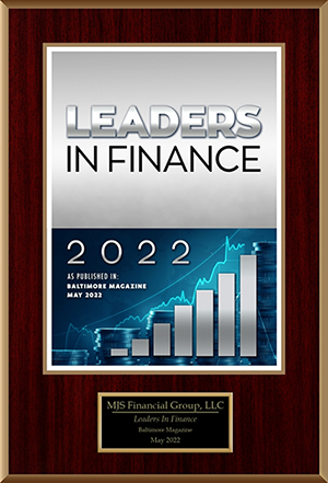 Leaders in Finance Plaque