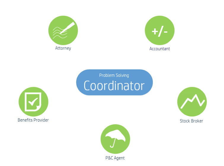 Macro Asset Perspective Problem Solving Coordinator Graphic