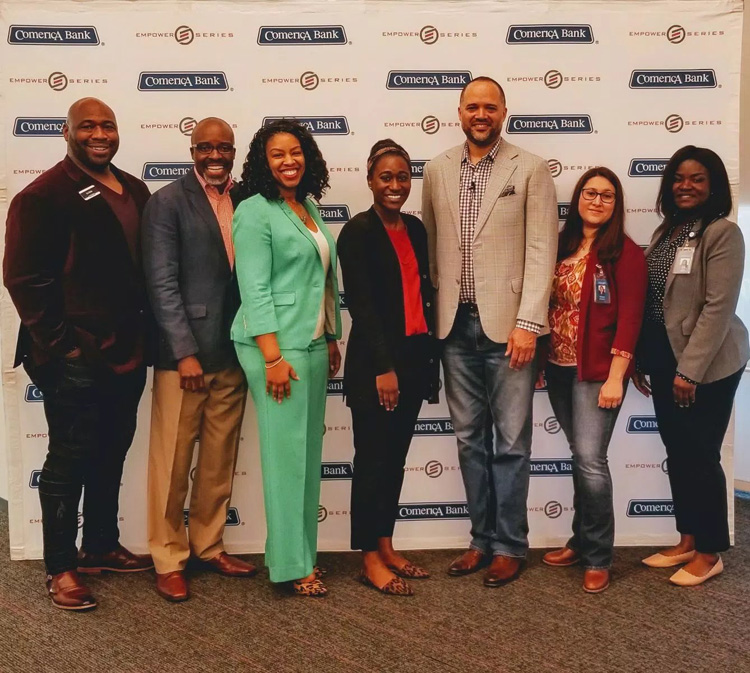 Mark Howard & an associates at an event