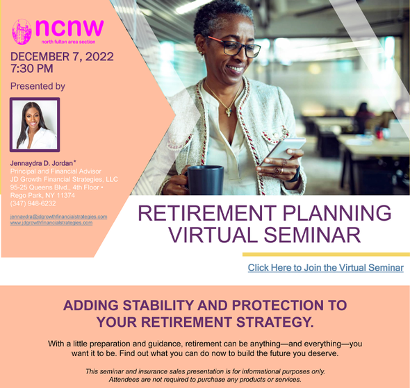 Retirement Planning Virtual Seminar