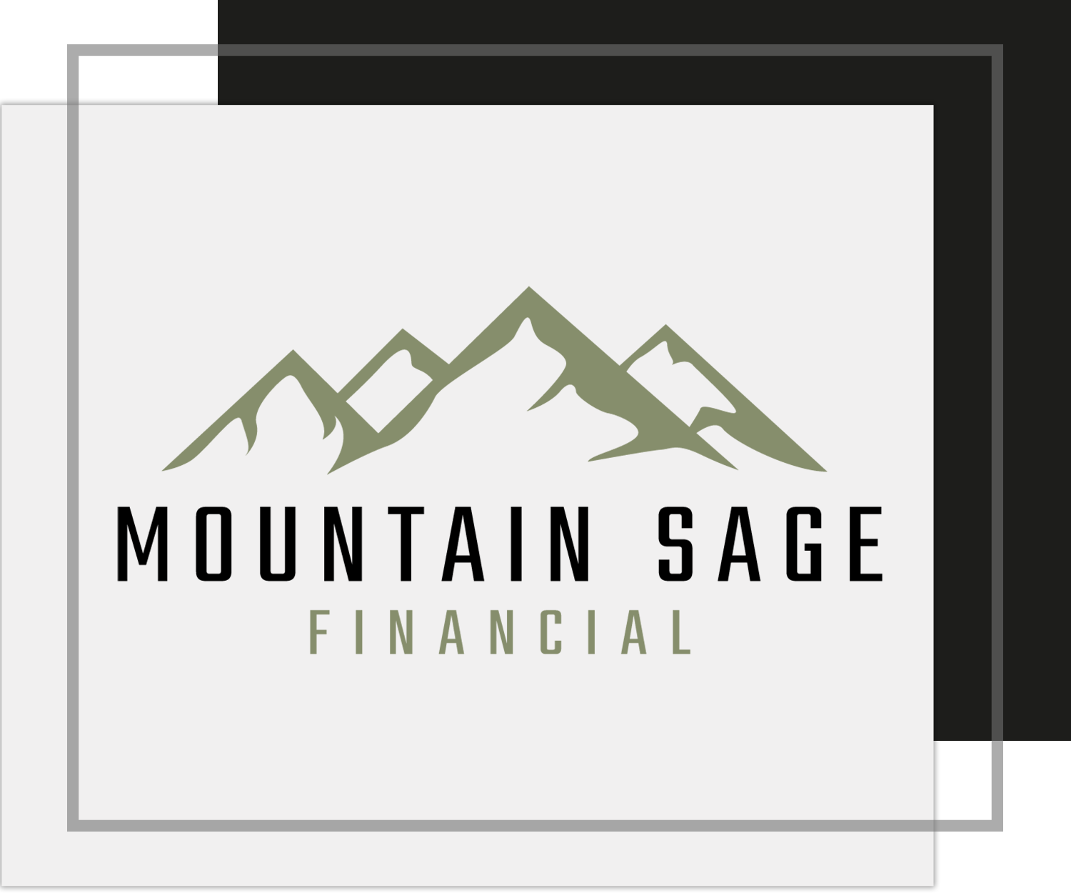 Mountain Sage logo - layered
