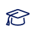 graduation cap icon