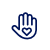 heart palm icon
