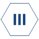 Roman numeral 3 icon