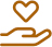 hand heart icon