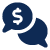 comments dollar icon