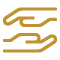 hand holding hand icon