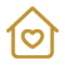 house heart icon