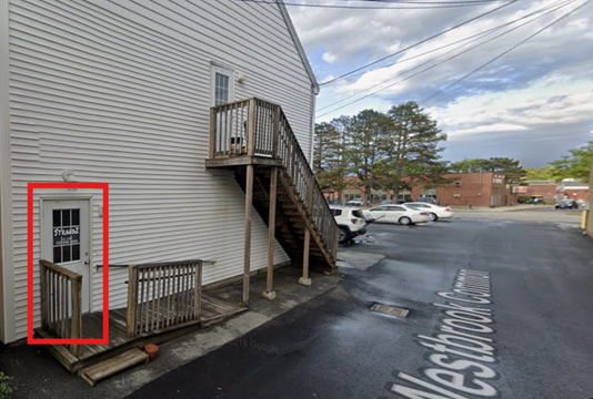 Rear Entrance to Office